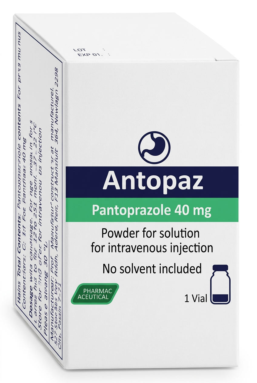 ANTOPAZ 40 mg Vial 12 ml