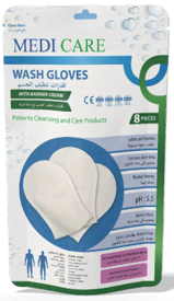 MEDICARE WASH GLOVES