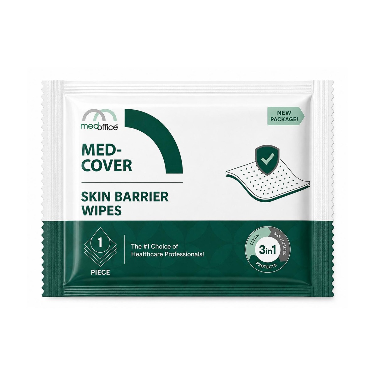 MED-COVER SKIN BARRIER WIPES 1 pc