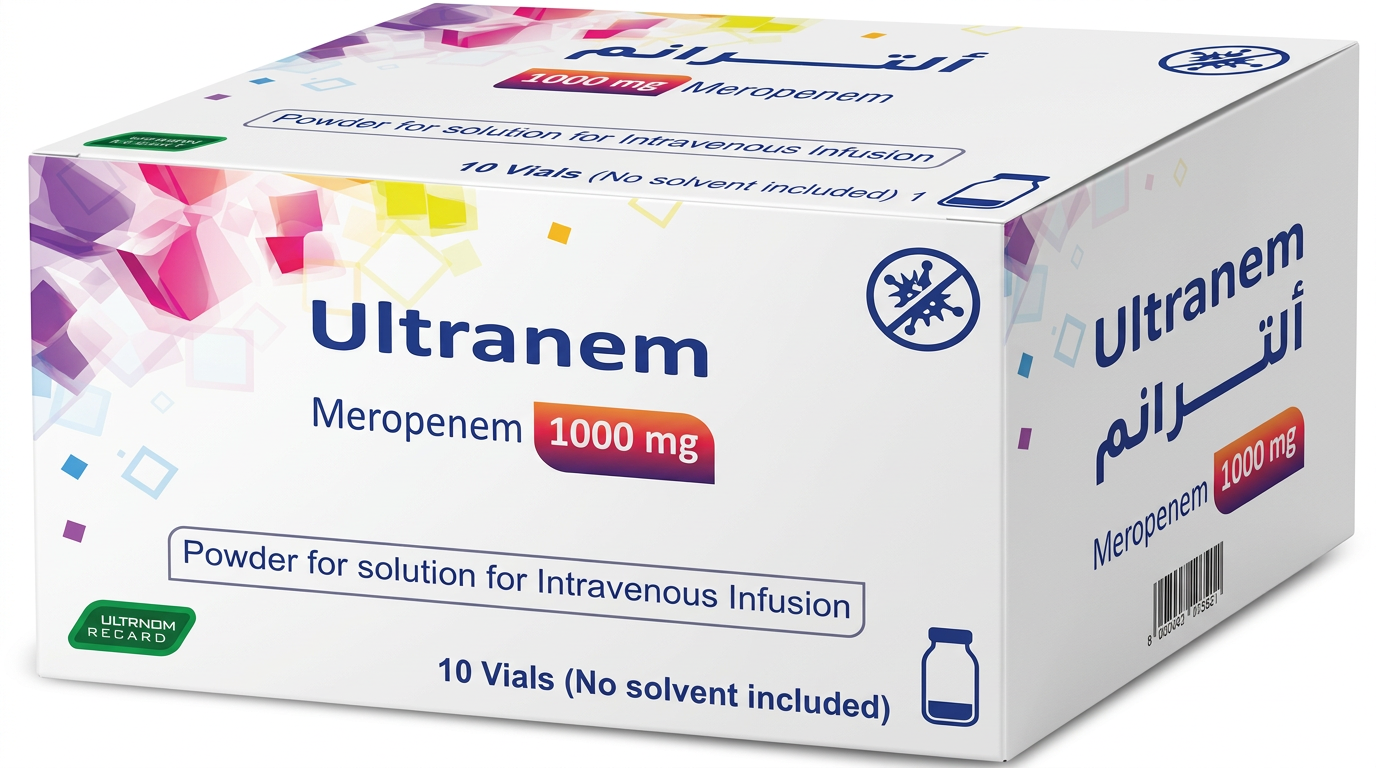 ULTRANEM 1000 mg — 10 Vials