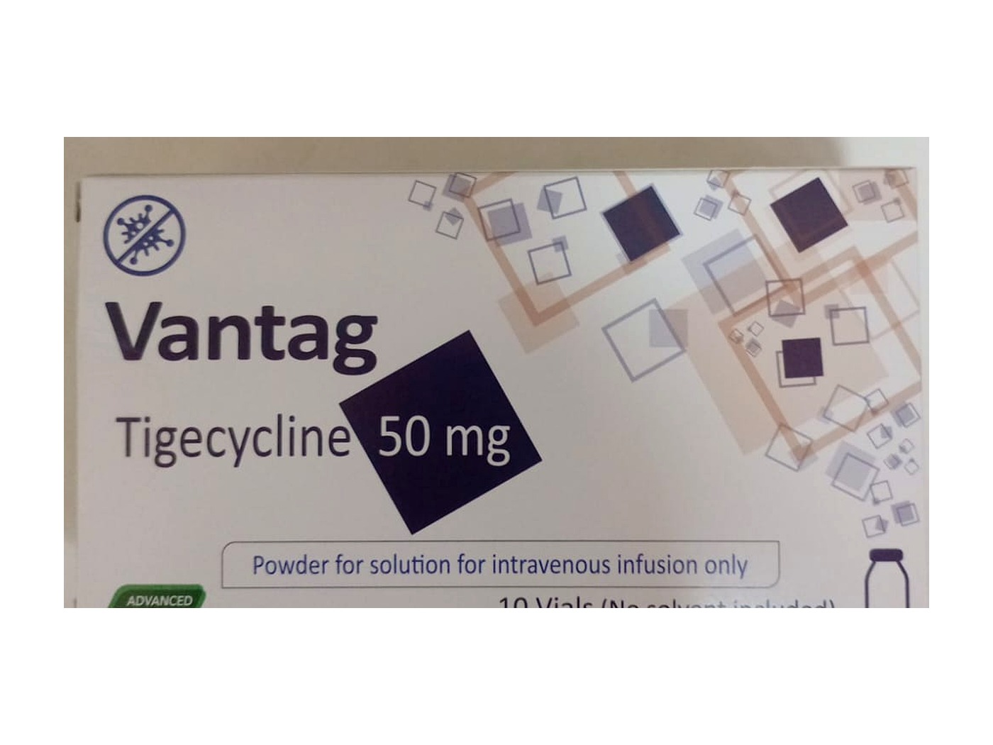 VANTAG 50 mg Vial — 10 Vials